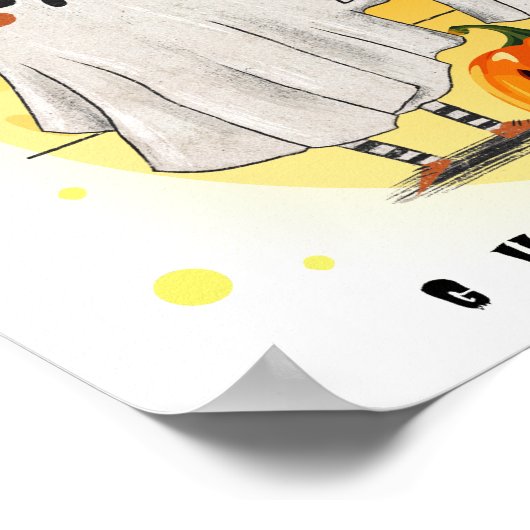 Poster d'art mural d'Halloween Vibes (Coin)