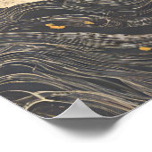 Poster d'art mural d'illustration du soleil célest (Coin)