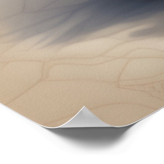 Poster d'art mural d'une ours en peluche Pirate (Coin)