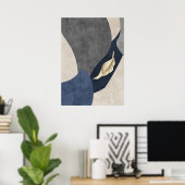 Poster d'art mural géométrique Abstrait (Bureau à domicile)