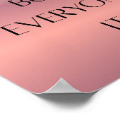 Poster d'art mural inspiré - Minim moderne (Coin)