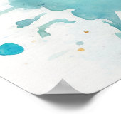 Poster d'art mural Motivational Watercolor 10 (Coin)