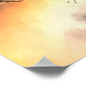 Poster d'art mural Motivational Watercolor 94 (Coin)