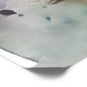 Poster d'art mural Motivationnel Aquarelle 96 (Coin)