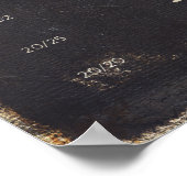 Poster d'art mural vintage stylisé (Coin)