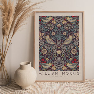 Poster d'art mural William Morris fraise Thief