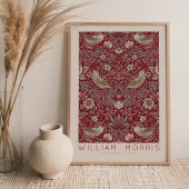 Poster d'art mural William Morris fraise Thief