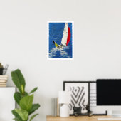 Poster d'art nautique (Bureau à domicile)