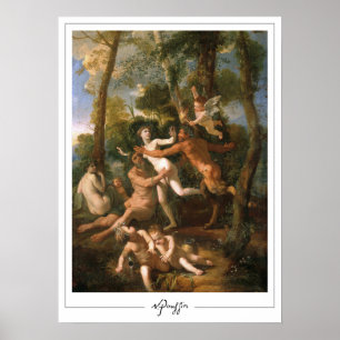 Poster d'art Nicolas Poussin Zedign #1