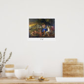 Poster d'art Nicolas Poussin Zedign #103 (Cuisine)
