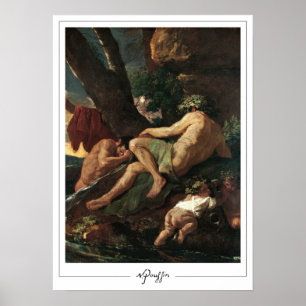 Poster d'art Nicolas Poussin Zedign #108