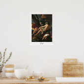 Poster d'art Nicolas Poussin Zedign #108 (Cuisine)