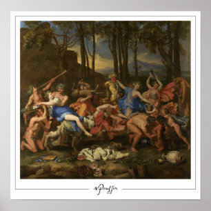 Poster d'art Nicolas Poussin Zedign #186