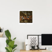 Poster d'art Nicolas Poussin Zedign #186 (Bureau à domicile)