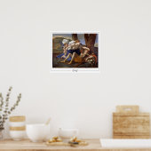 Poster d'art Nicolas Poussin Zedign #2 (Cuisine)