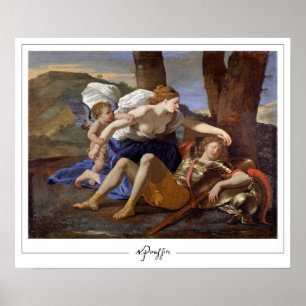 Poster d'art Nicolas Poussin Zedign #2