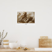 Poster d'art Nicolas Poussin Zedign #222 (Cuisine)