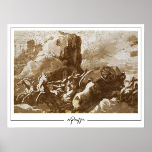 Poster d'art Nicolas Poussin Zedign #222