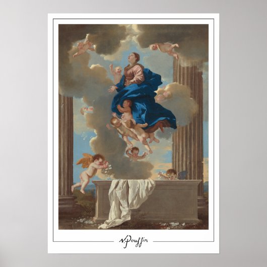 Poster d'art Nicolas Poussin Zedign #231 (Devant)