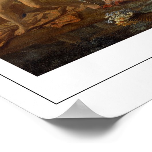 Poster d'art Nicolas Poussin Zedign #245 (Coin)