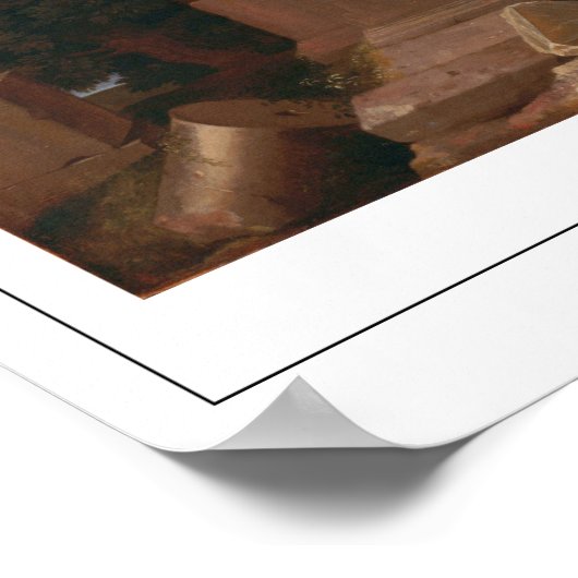 Poster d'art Nicolas Poussin Zedign #250 (Coin)