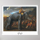 Poster d'art Nicolas Poussin Zedign #54 (Devant)