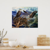 Poster d'art nid de l'aigle/Imprimer (Cuisine)