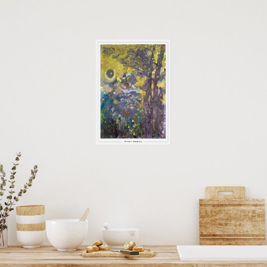 Poster d'art Odilon Redon Zedign #13 (Cuisine)