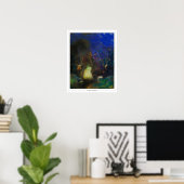 Poster d'art Odilon Redon Zedign #15 (Bureau à domicile)
