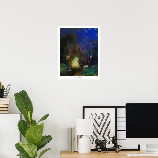 Poster d'art Odilon Redon Zedign #15 (Bureau à domicile)