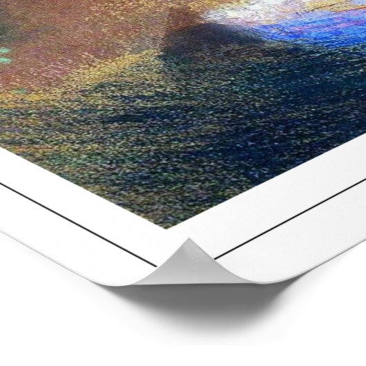 Poster d'art Odilon Redon Zedign #2 (Coin)