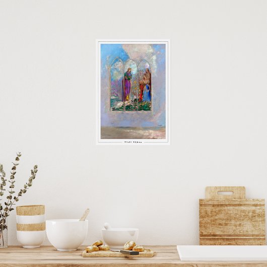 Poster d'art Odilon Redon Zedign #23 (Cuisine)