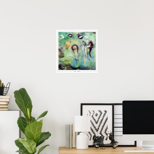 Poster d'art Odilon Redon Zedign #234 (Bureau à domicile)