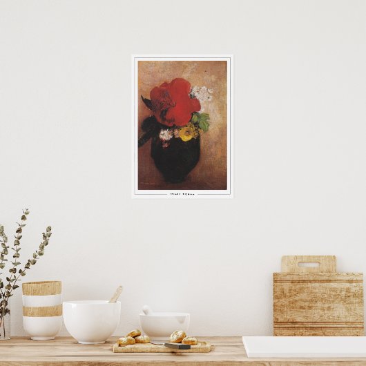 Poster d'art Odilon Redon Zedign #292 (Cuisine)