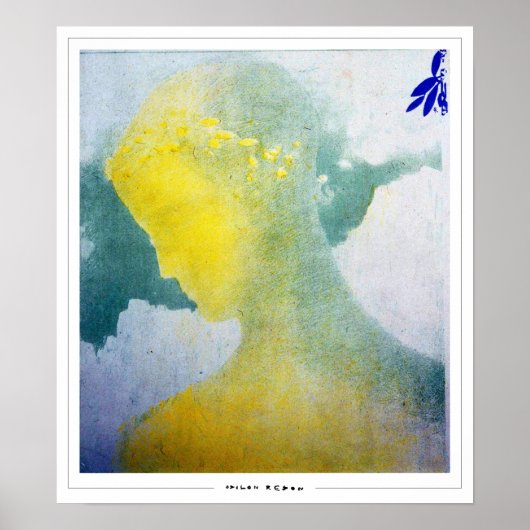 Poster d'art Odilon Redon Zedign #4 (Devant)