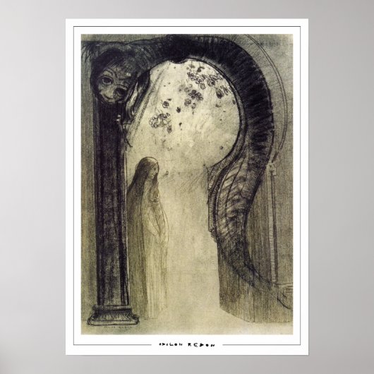 Poster d'art Odilon Redon Zedign #85 (Devant)