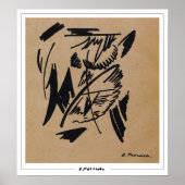 Poster d'art Olga Rozanova Zedign #162 (Devant)