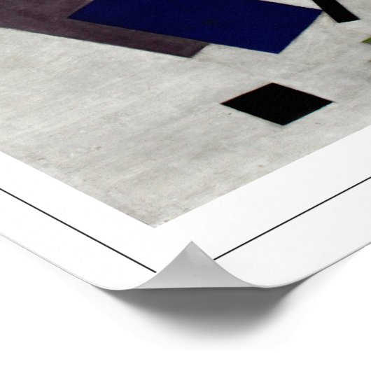 Poster d'art Olga Rozanova Zedign #64 (Coin)