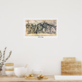 Poster d'art Olga Rozanova Zedign #72 (Cuisine)