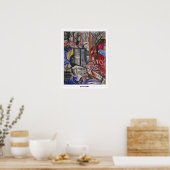Poster d'art Olga Rozanova Zedign #8 (Cuisine)