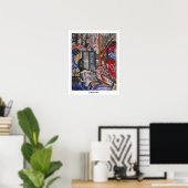 Poster d'art Olga Rozanova Zedign #8 (Bureau à domicile)