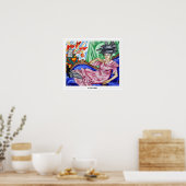 Poster d'art Olga Rozanova Zedign #9 (Cuisine)