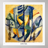 Poster d'art Olga Rozanova Zedign #92 (Devant)