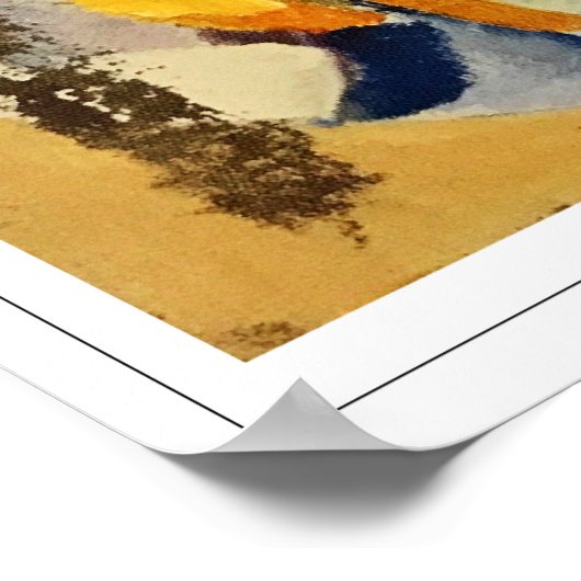 Poster d'art Olga Rozanova Zedign #92 (Coin)