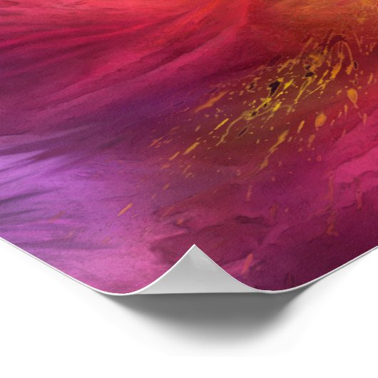 Poster d'art orchidée Moods / Imprimer (Coin)