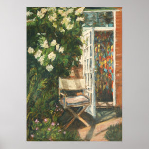 Poster d'art ou d'impression - Un siège au soleil