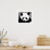 Poster d'art Panda Pop Imprimer - Posters Panda (Cuisine)