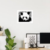 Poster d'art Panda Pop Imprimer - Posters Panda (Bureau à domicile)