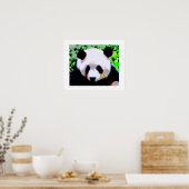 Poster d'art Panda Pop Imprimer - Posters Panda (Cuisine)