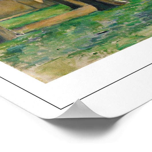 Poster d'art Paul Cézanne Zedign #12 (Coin)